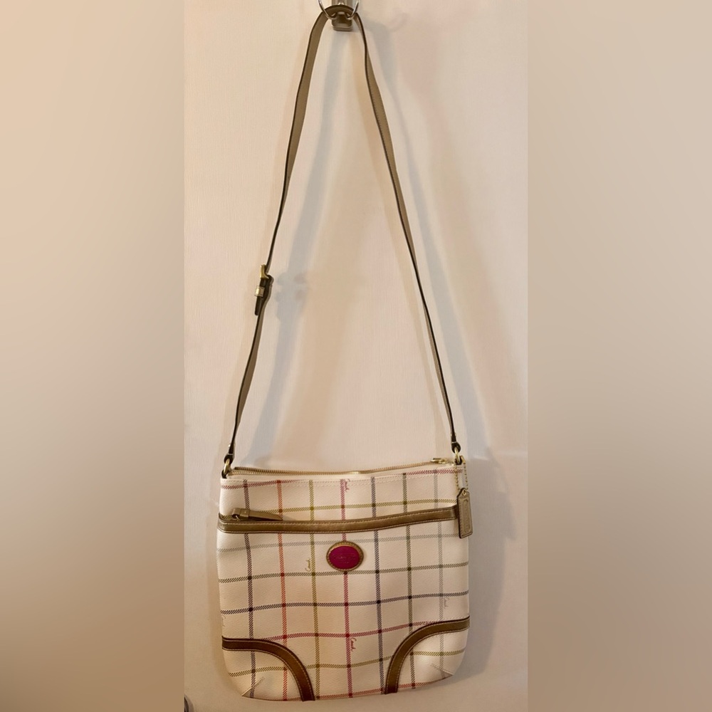 Plaid Crossbody Bag